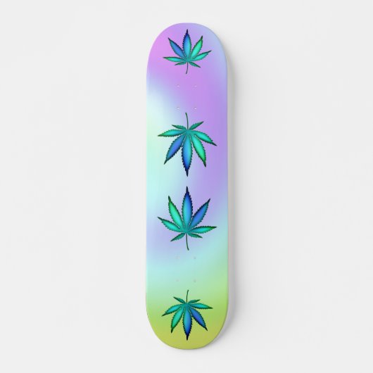 Rainbow Love Persoonlijk Skateboard (Voorkant)