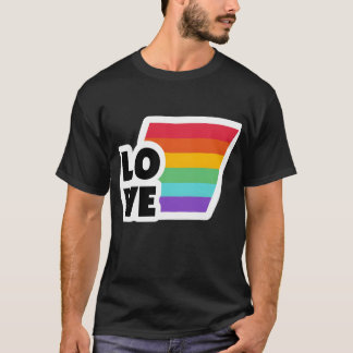 Rainbow Love Pride Month friends T-shirt