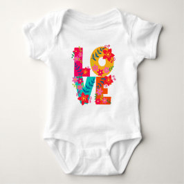 Rainbow Love Romper