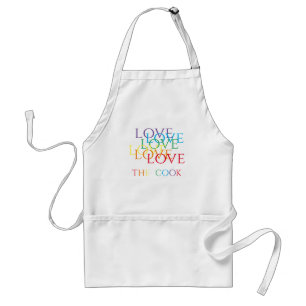 RAINBOW LOVE Standaard Schort
