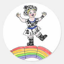 Rainbow Love Sticker