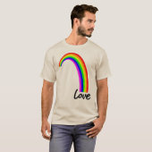 RAINBOW LOVE T-SHIRT (Voorkant volledig)