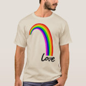 RAINBOW LOVE T-SHIRT (Voorkant)