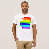 Rainbow Love T-shirt (Voorkant volledig)