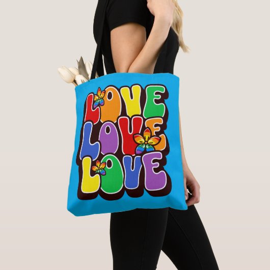 Rainbow Love Tote Bag (Dichtbij)