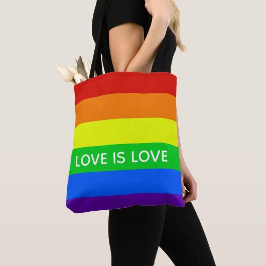 Rainbow Love Tote Bag (Dichtbij)