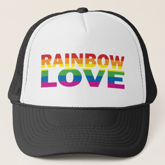 RAINBOW-LOVE TRUCKER PET (Voorkant)