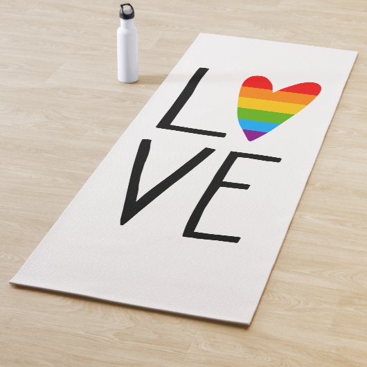 Rainbow Love Yogamat (In situ)
