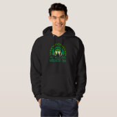 Rainbow Lucky Bartending Leprechaun Bartender St P Hoodie (Voorkant volledig)