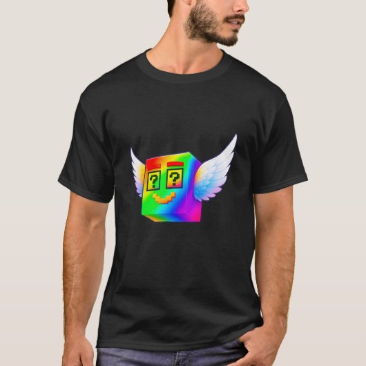 Rainbow Lucky Block Mythic New Secret Brainrot God T-shirt (Voorkant)