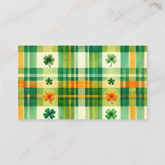 Rainbow Lucky Little Shamrock Boeken voor Baby Informatiekaartje (Achterkant)