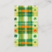Rainbow Lucky Little Shamrock Boeken voor Baby Informatiekaartje (Achterkant)