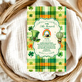 Rainbow Lucky Little Shamrock Boeken voor Baby Informatiekaartje