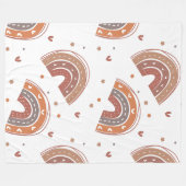 Rainbow Luv 60x80 Fleece Deken (Voorkant (Horizontaal))