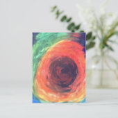 Rainbow Maelstrom Briefkaart (Staand voorkant)
