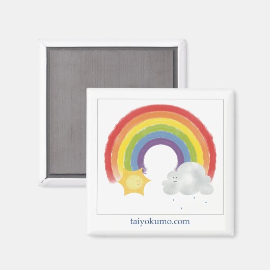 Rainbow Magnet (Voorkant / Achterkant)