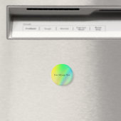 Rainbow Magnet - Personaliseer met je bericht (Insitu (Vaatwasser))
