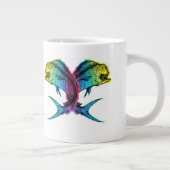 Rainbow Mahi Mahi Grote Koffiekop (Rechts)