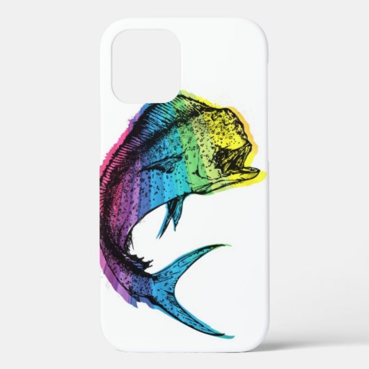 Rainbow Mahi Mahi Hoesje-Mate iPhone Case (Achterkant)