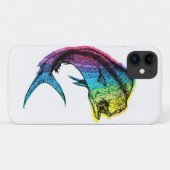 Rainbow Mahi Mahi over White Case-Mate iPhone Case (Achterkant (horizontaal))