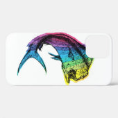 Rainbow Mahi Mahi over White Hoesje-Mate iPhone Ca Case-Mate iPhone Case (Achterkant (horizontaal))