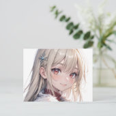 Rainbow Maiden Briefkaart (Staand voorkant)