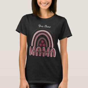 Rainbow Mama Design T-shirt