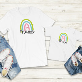 Rainbow Mama Mini Matching Kinder Shirts