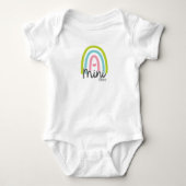 Rainbow Mama Mini Matching  Romper (Voorkant)