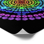 RAINBOW MANDALA 1 POSTER (Hoek)