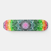 Rainbow Mandala Colorful Persoonlijk Skateboard (Horizontaal)