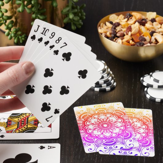 Rainbow Mandala Deck of Cards Pokerkaarten (Insitu)