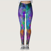 Rainbow Mandala Leggings (Voorkant)