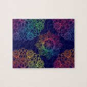 Rainbow Mandala Legpuzzel (Horizontaal)