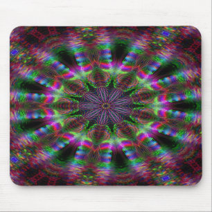 Rainbow Mandala Mousepad Muismat