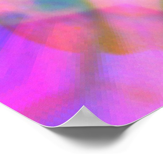 Rainbow Mandala... Poster (Hoek)
