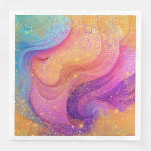 Rainbow Mandala Servet