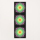Rainbow Mandala Yoga Mat (Voorkant)