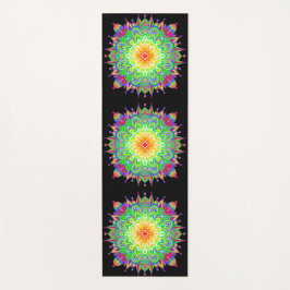 Rainbow Mandala Yoga Mat