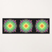 Rainbow Mandala Yoga Mat (Voorkant (horizontaal))