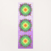 Rainbow Mandala Yoga Mat (Voorkant)