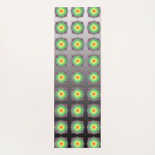 Rainbow Mandala Yoga Mat (Achterkant)