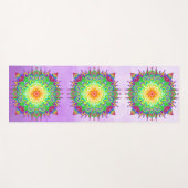 Rainbow Mandala Yoga Mat (Voorkant (horizontaal))