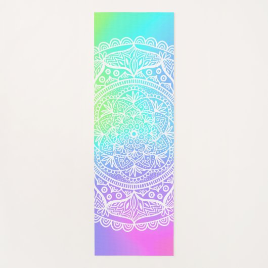 Rainbow Mandala Yogamat (Voorkant)