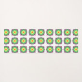 Rainbow Mandala Yogamat (Achterkant (horizontaal))