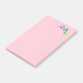 Rainbow Mantis en Toad Post-it® Notes (Schuin)