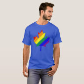 RAINBOW MAPEL LEAF T-SHIRT (Voorkant volledig)