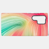 Rainbow Marble Art Phone Case Samsung Galaxy Hoesje (Achterkant horizontaal)