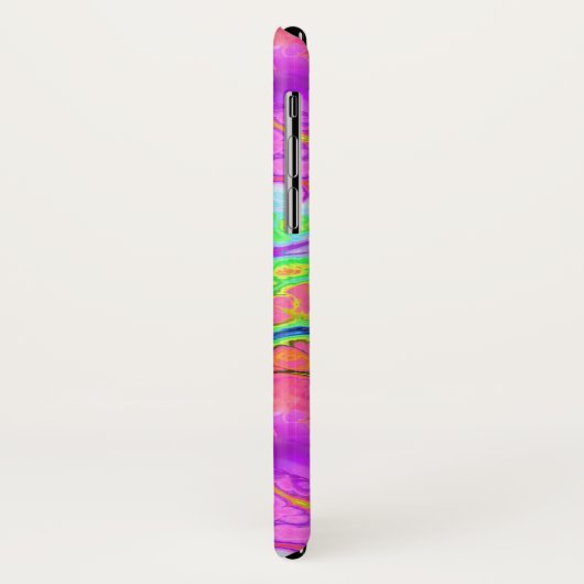 Rainbow Marble iPhone X Hoesje (Achterkant/links)