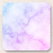 Rainbow Marble Pattern Bier Onderzetter (Voorkant)